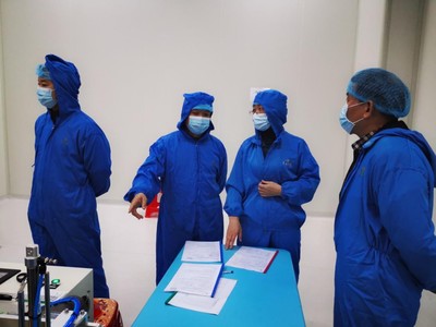 天元區(qū)開展防疫用品企業(yè)認證專項檢查